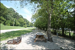 interior shaded RV campsites