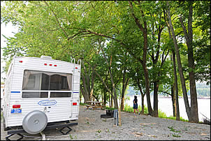 riverfront campsites