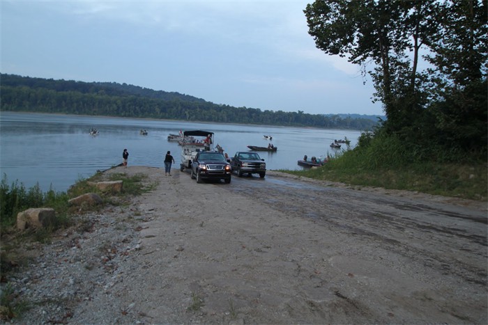 Our 2-lane boat ramp